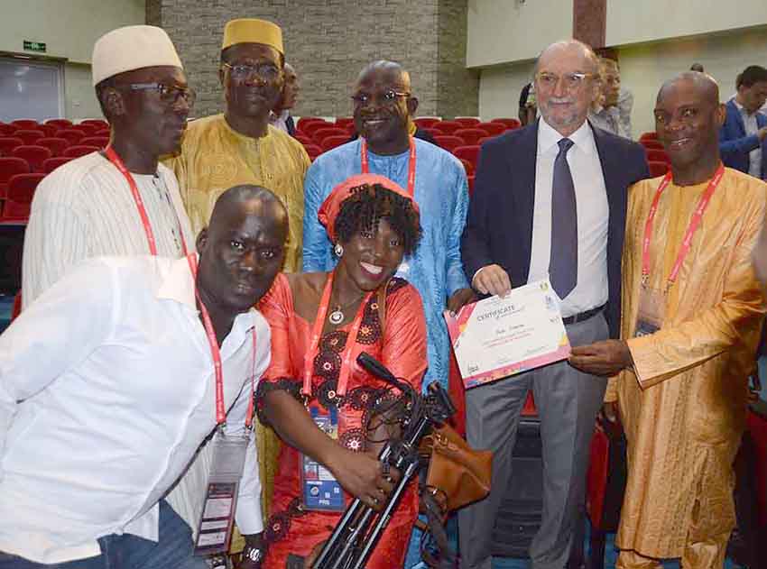 Baba dissoute Trophée AIPS
