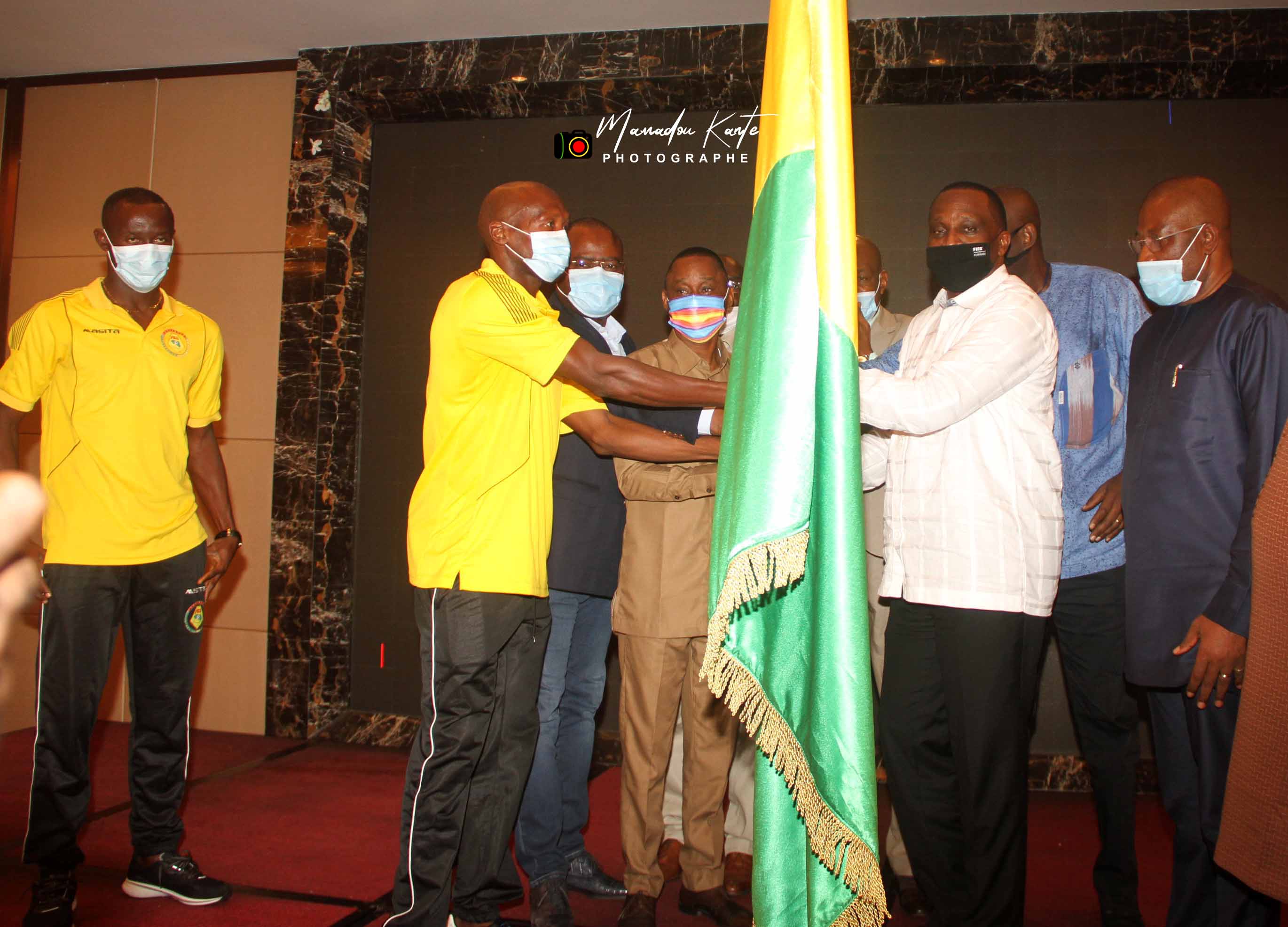 CHAN 2021 : Le Sily reçoit le drapeau national !